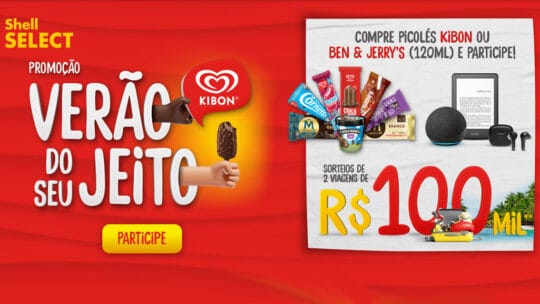 Promoção Kibon Shell Select Verão do Seu Jeito