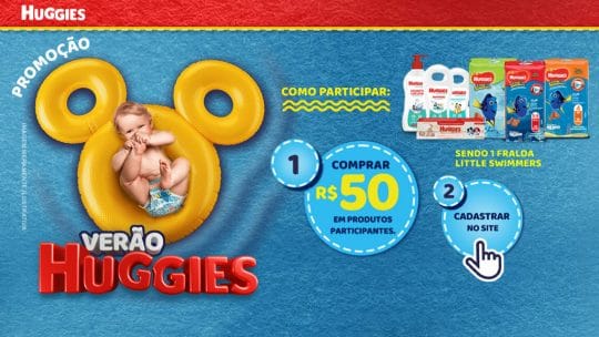 Promoção Verão Huggies