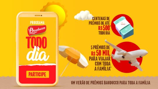 Promoção Bauducco 2022 - Todo Dia: Prêmios de até 50 mil