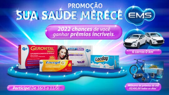 Promoção EMS 2022 - Sua saúde merece