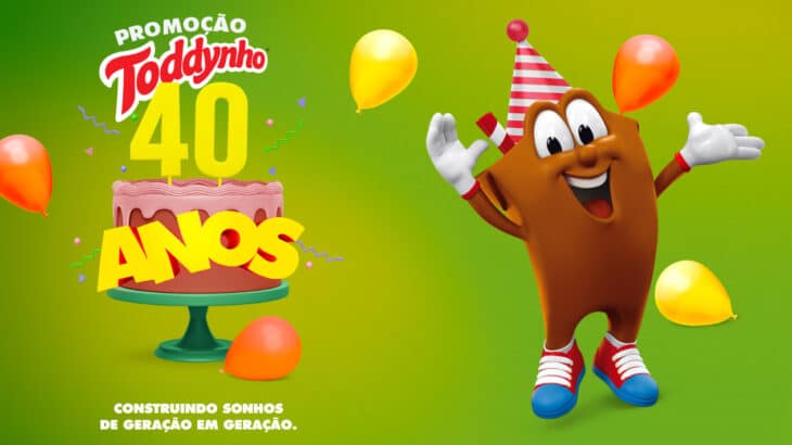 Promoção Toddynho 40 anos - Prêmios de até 40 mil