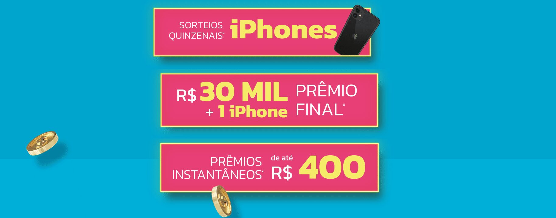 Promoção Girando Sol 2022: Sorteio de 30 mil e 8 iPhones