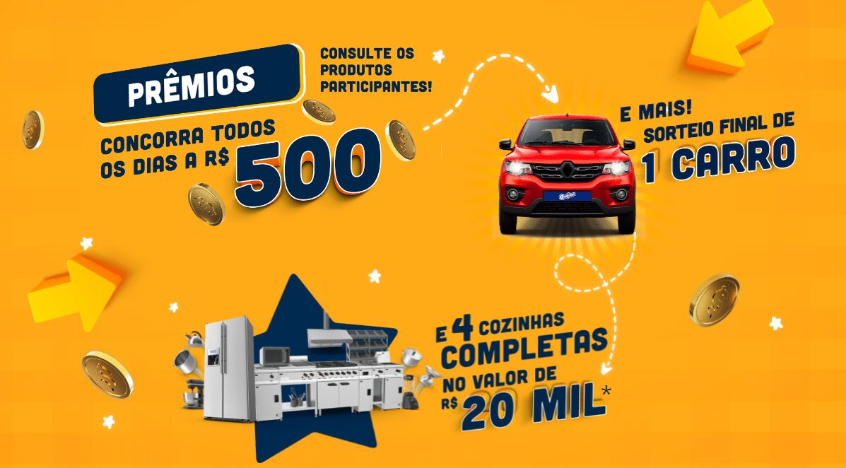 Promoção Qualimax Facilita - Carro e cozinha completa