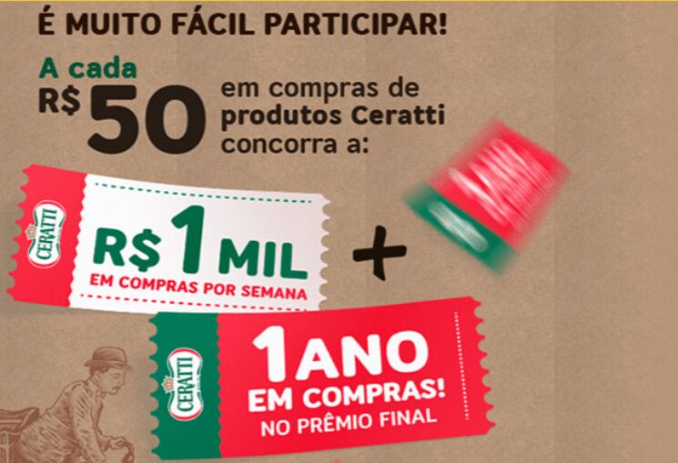 Como participar da Promoção Ceratti 