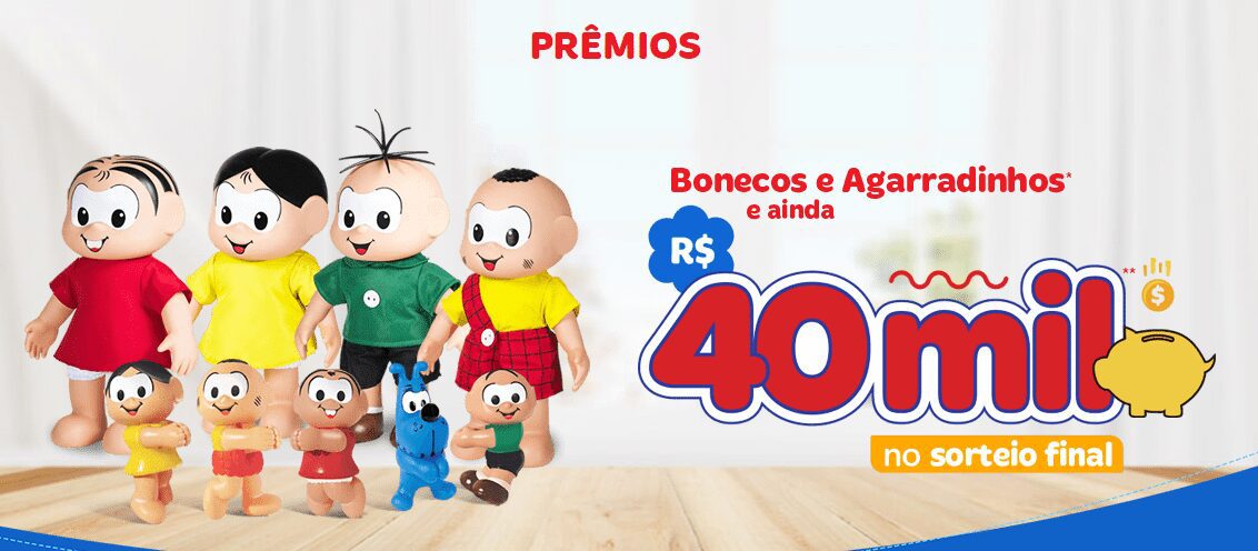 Prêmios Promoção turma da Mônica