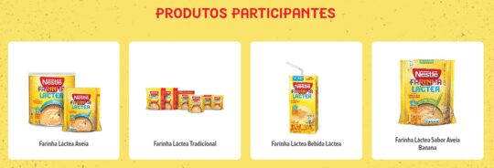 Promoção Farinha Láctea 2022 - Arraiá produtos participantes
