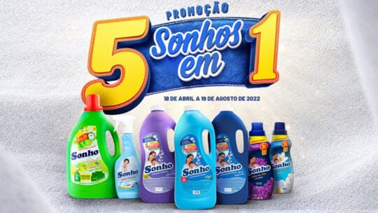 Promoção 5 Sonhos em 1