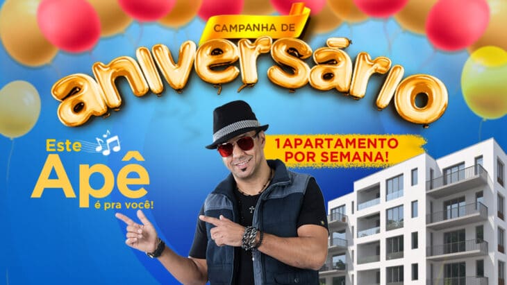 Promoção Aniversário Spani Este Apê é Pra Você