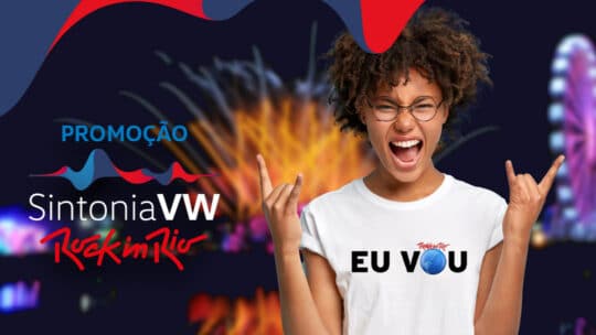 Promoção Sintonia VW Rock in Rio 2022