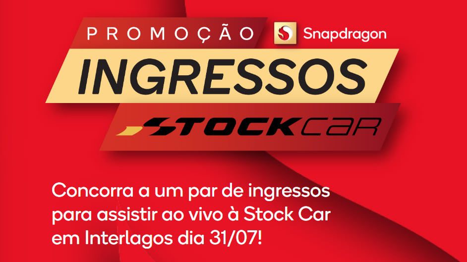 Promoção Snapdragon Stockcar - 200 ingressos para Interlargos