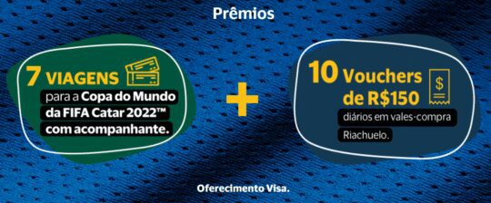 Prêmios Promoção Riachuelo Look Campeão Copa do Mundo 2022