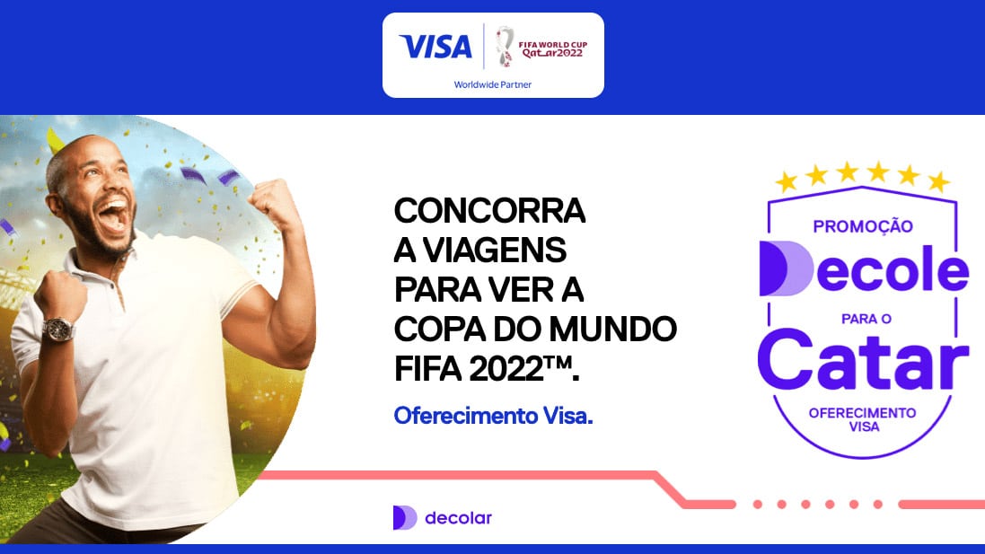 Promoção Visa 2022 Decole para o Catar