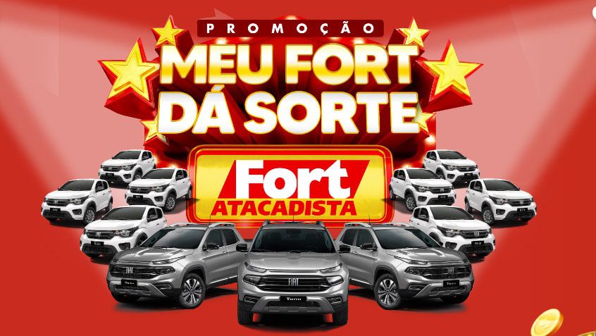 Promocao Fort Atacadista 2022 - Meu Fort dá Sorte