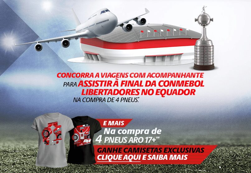 Prêmios da Promoção Camarote Bridgestone Firestone Libertadores da América