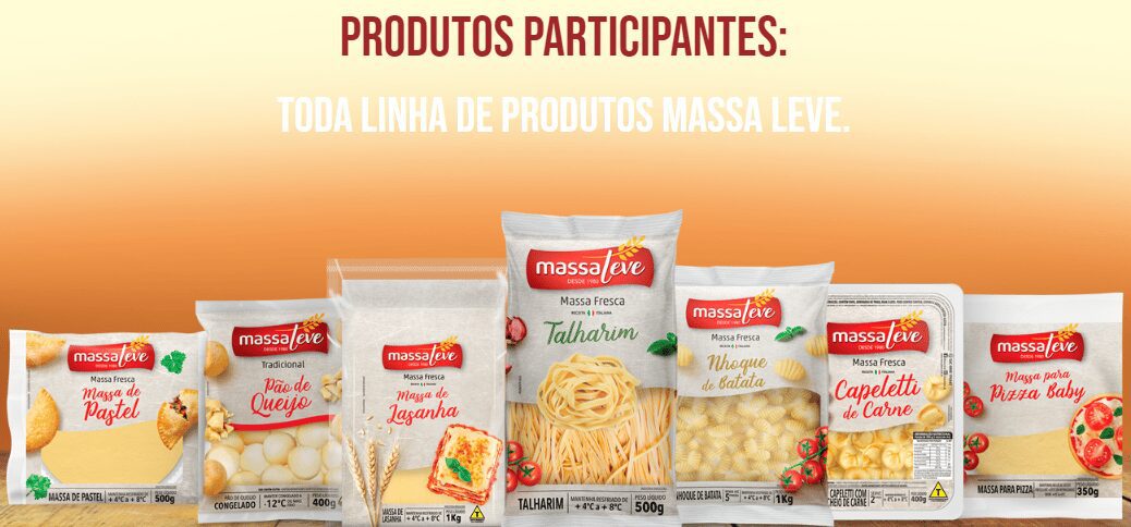 Promoção Massa Leve 2022 É Muito Massa