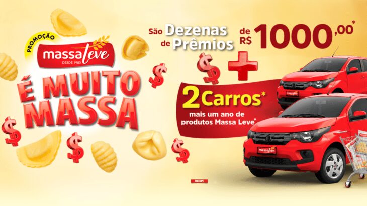 Promoção Massa Leve 2022 É Muito Massa