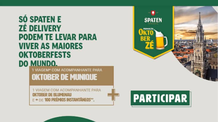 Oktober Zé com a Cerveja Spaten