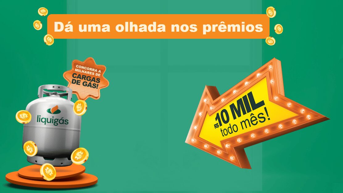 10 mil todo mês na Promoção Liquigás Copa na Cozinha