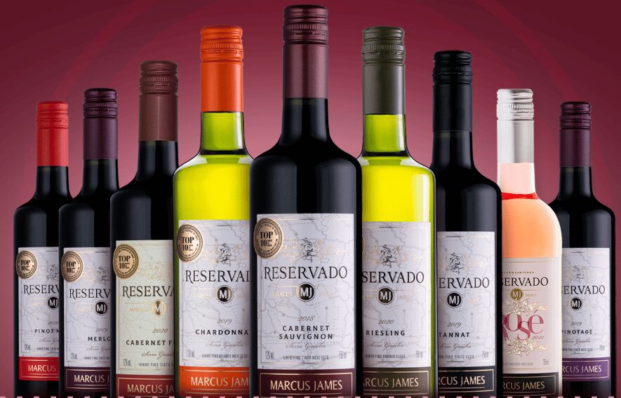 Promoção de Malas Prontas Marcus James Vinho Reservado