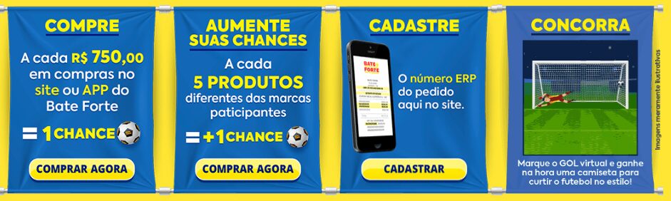 Promoção Bate Forte 38 anos