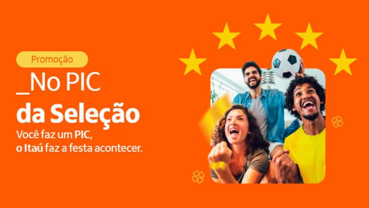 Promoção Itaú no Pic da Seleção