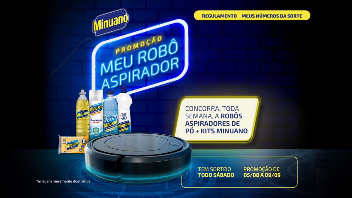 Promoção Minuano 2022 Meu Robô Aspirador