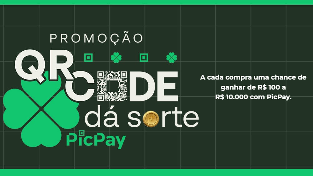 Promoção PicPay 2022 QR Code dá Sorte