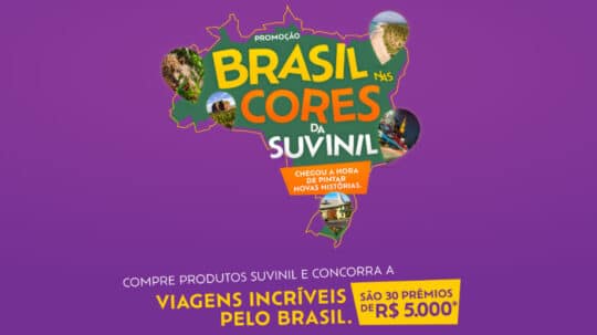 Promoção Suvinil 2022 Brasil das Cores