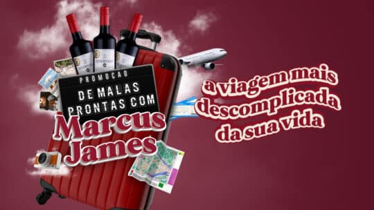 Promoção de Malas Prontas Marcus James - Vinho Reservado
