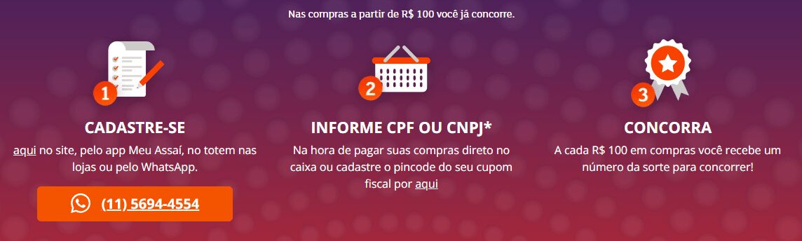 Promoção Aniversário Assaí 2022 - Mais de 9 Milhões em prêmios