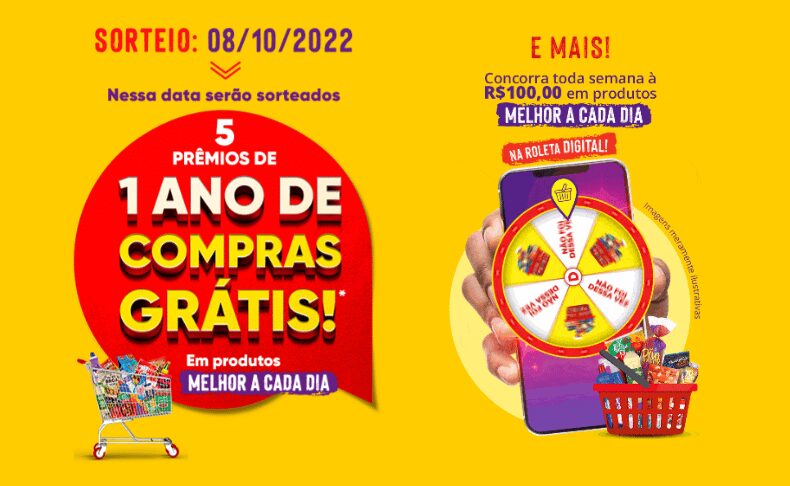 Promoção Melhor a cada Dia Supermercados