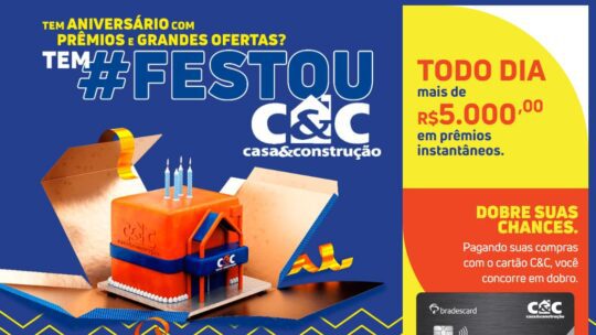 Promoção Aniversário C&C 2022