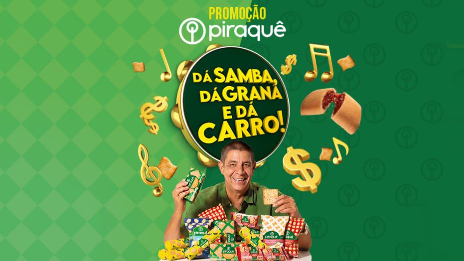 Promoção Atacadão Piraquê - Dá samba dá Grana e dá Carro