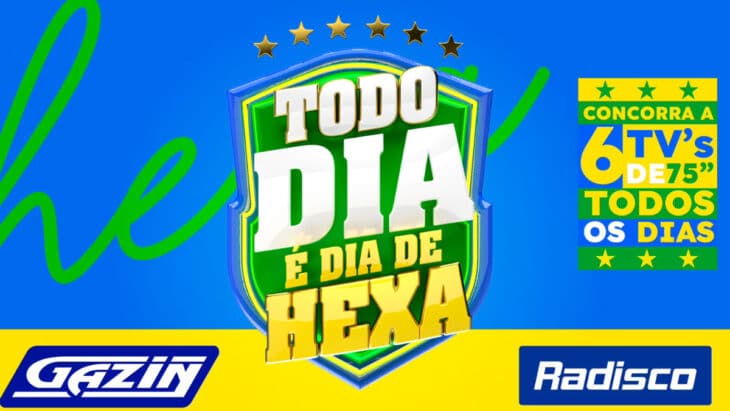 Promoção Gazin e Radisco Todo dia é Dia de Haxa