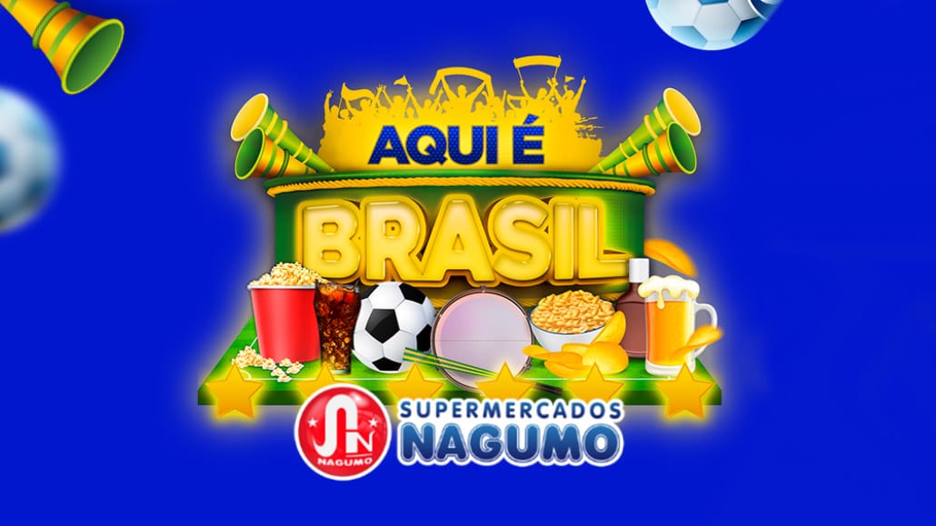 Promoção Supermercado Nagumo Aqui é Brasil