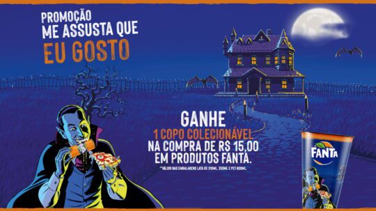 Promoção Fanta Halloween 2022: Copos Colecionáveis