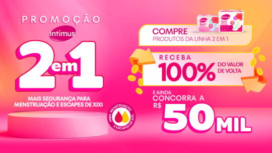 Promoção Intimus 2 em 1