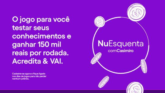 Promoção Nubank Nuesquenta com Casimiro