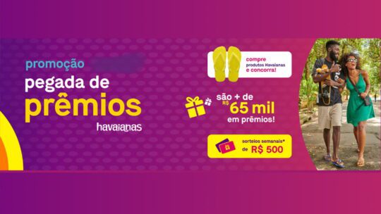 Promoção Havaianas Pegada de Prêmios