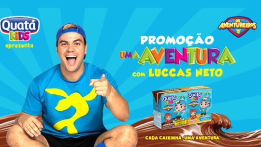 Promoção Quatá Kids Luccas Neto