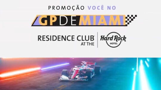 Promoção Residence Club: Você no GP de Miami