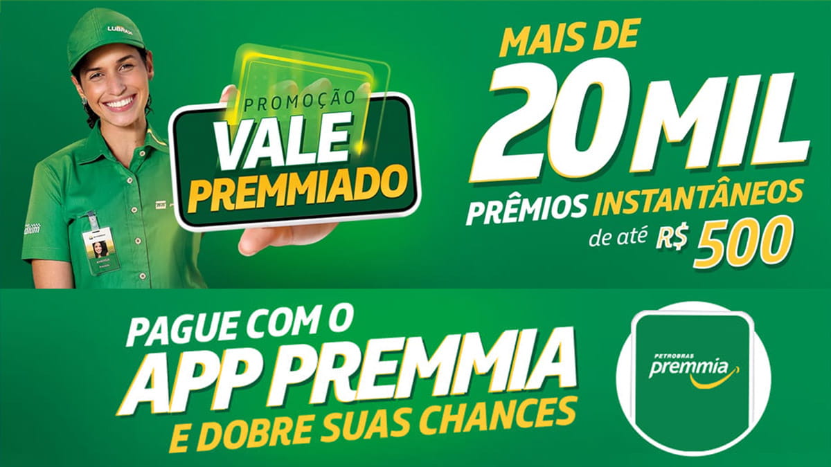 Promoção Petrobras Premmia 2022 Vale Premiado
