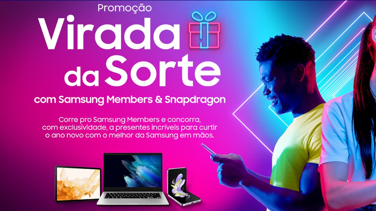 Promoção Samsung Snapdragon Virada da Sorte