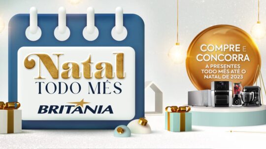 Promoção Britania Natal Todo Mês