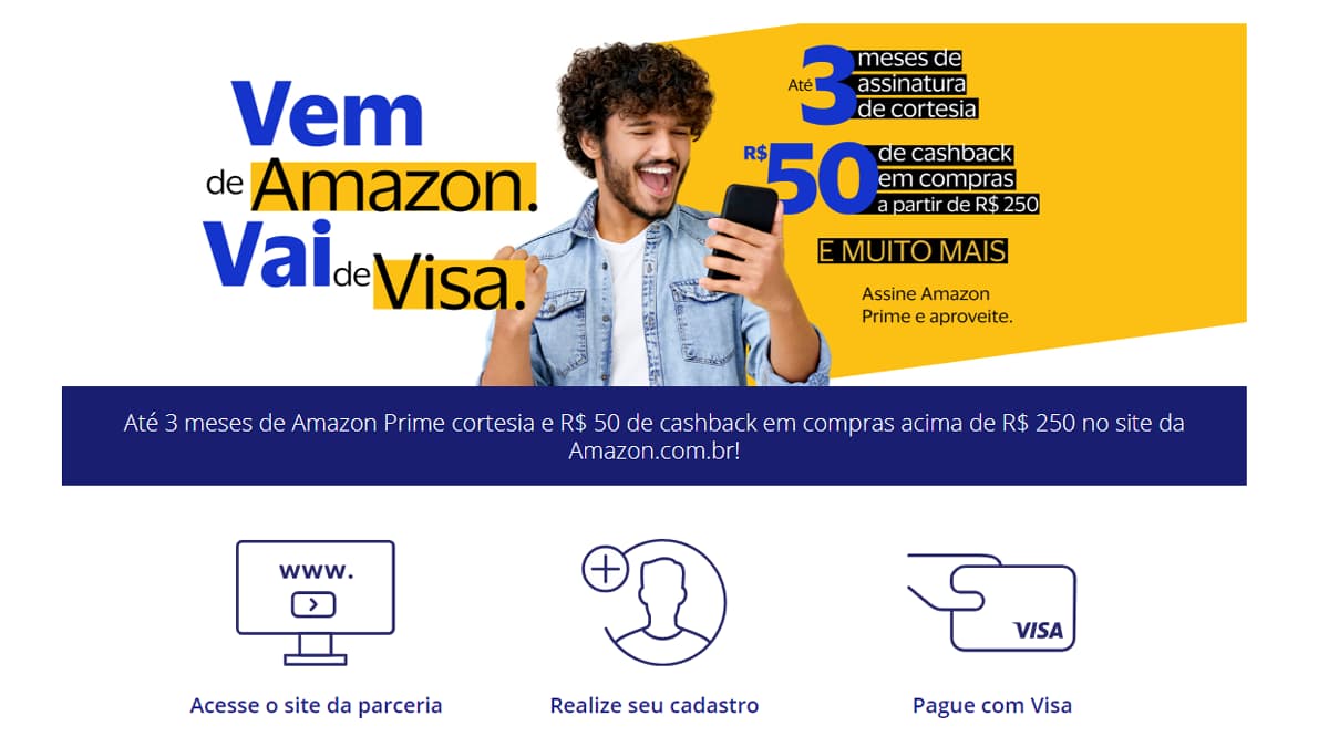 Promoção Vem de Amazon Vai de Visa