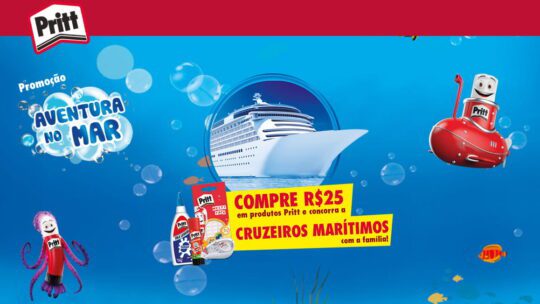 Promoção Pritt Aventura no Mar