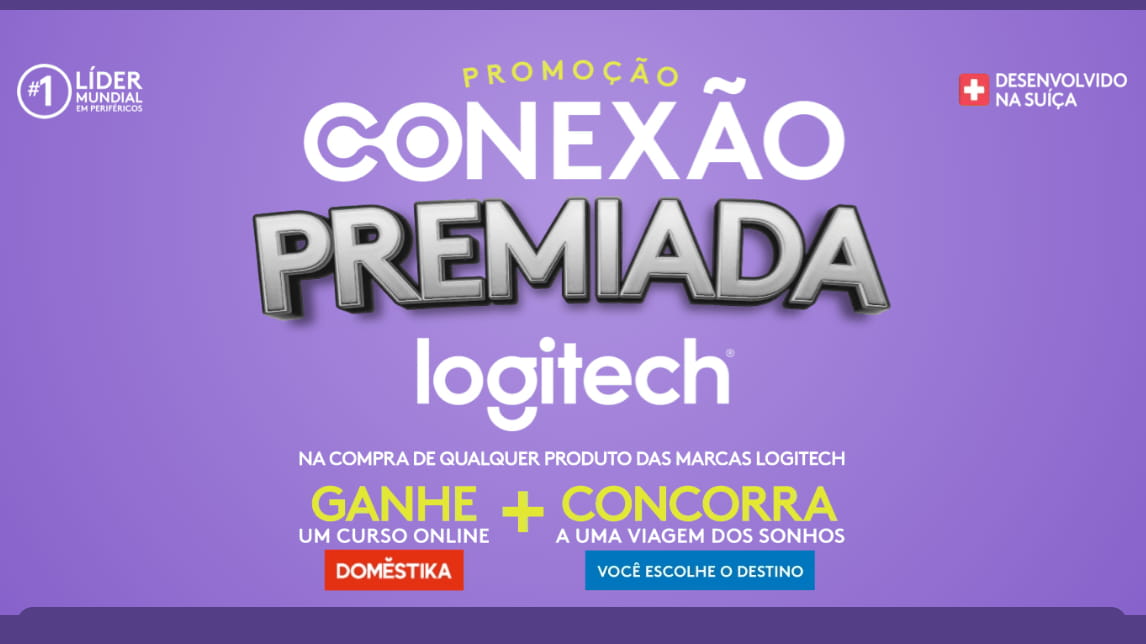 Promoção Conexão Premiada Logitech