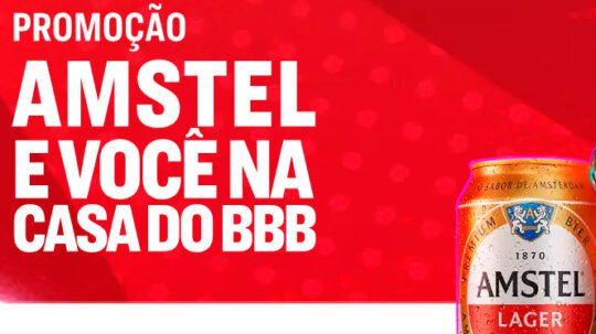 Promoção Amstel e BBB23