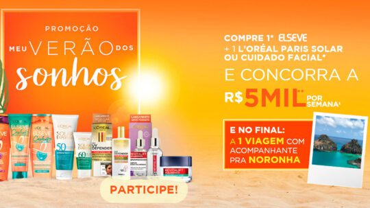 Promoção Elseve e L'oréal 2023