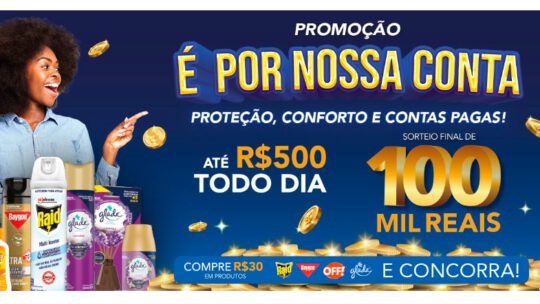 Promoção Raid, OFF, Baygon e Glade 2023